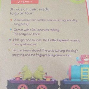 b toys critter express train